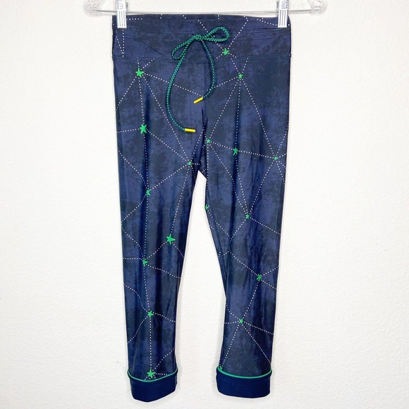 The Upside Stars NYC Cropped Leggings Sz 6 - Picture 2 of 7